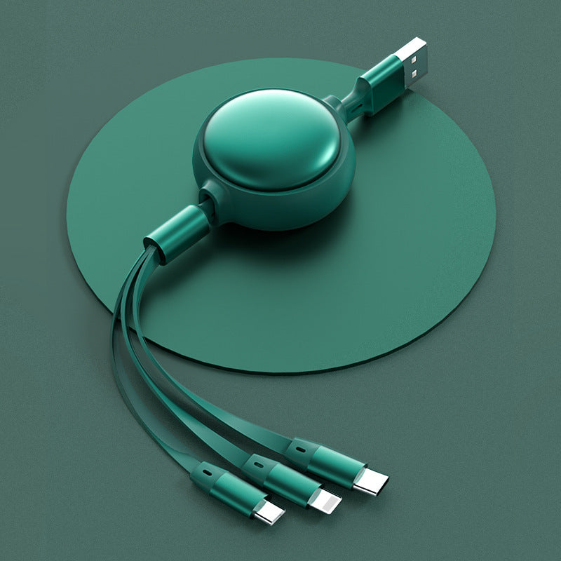 3-in-1 Retractable Charging Cable