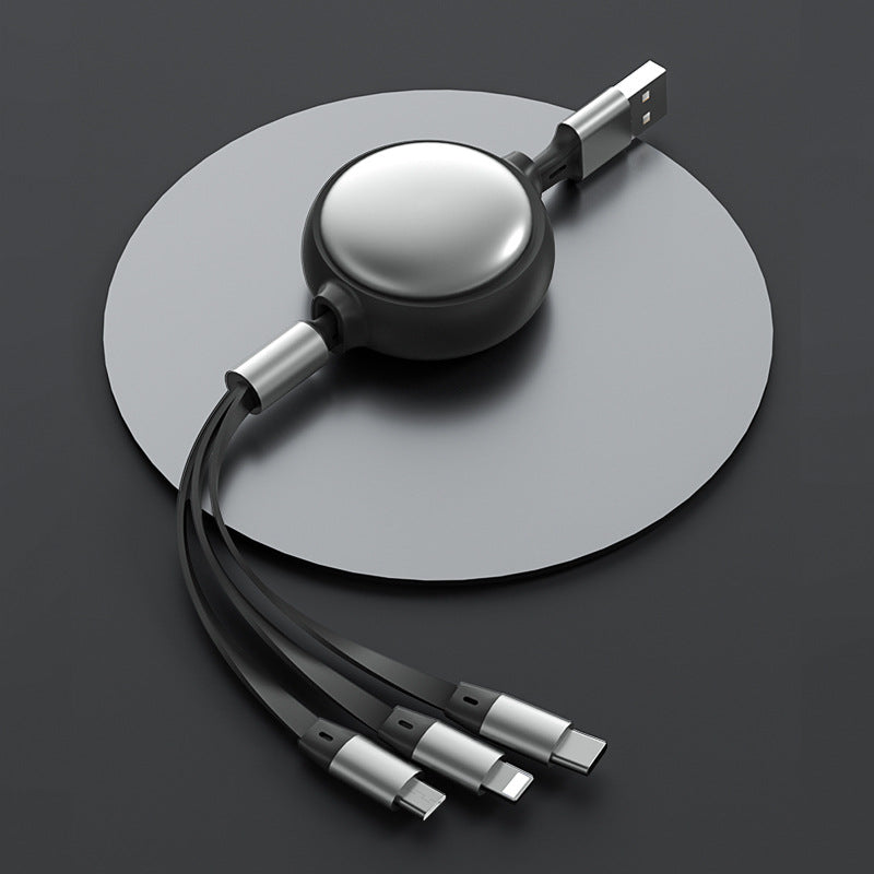 3-in-1 Retractable Charging Cable
